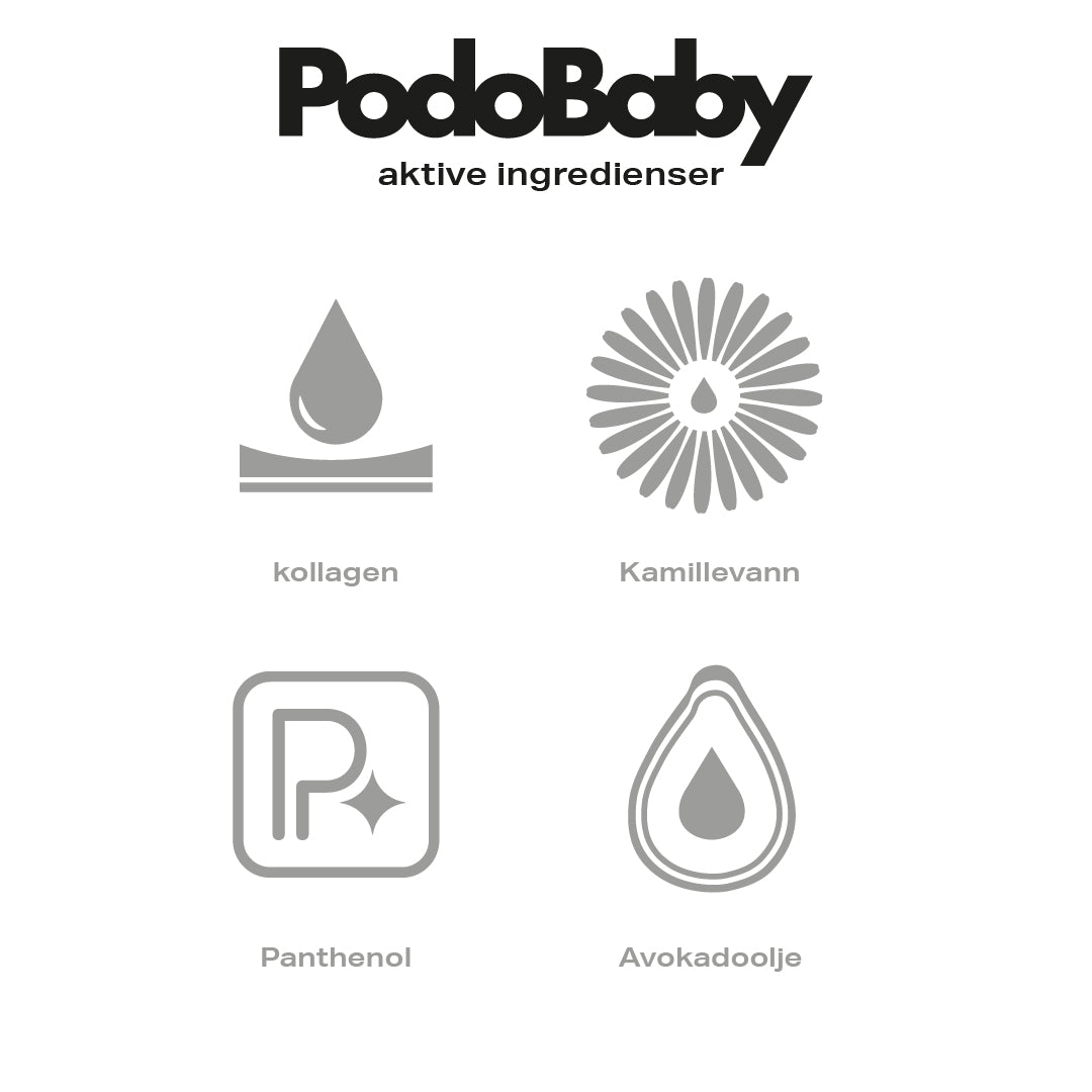 PodoBaby - regenering av hud og negler hos barn og voksne 50 ml