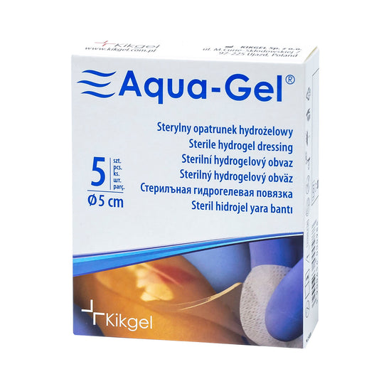 Aqua-Gel Hydrogelbandasjer, ø 5 cm