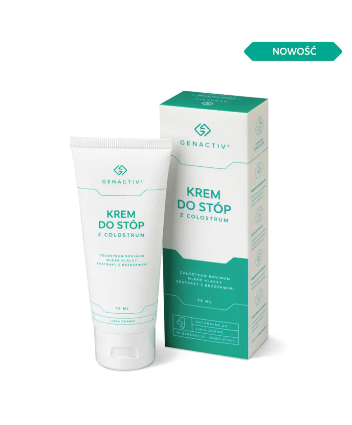 GENACTIV Fotkrem med colostrum, 75 ml