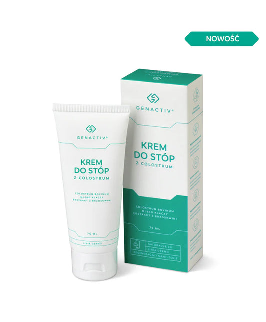 GENACTIV Fotkrem med colostrum, 75 ml