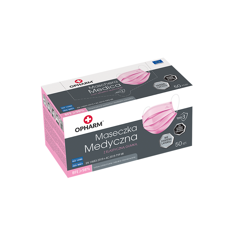 Munnbind ROSA, 50 stk