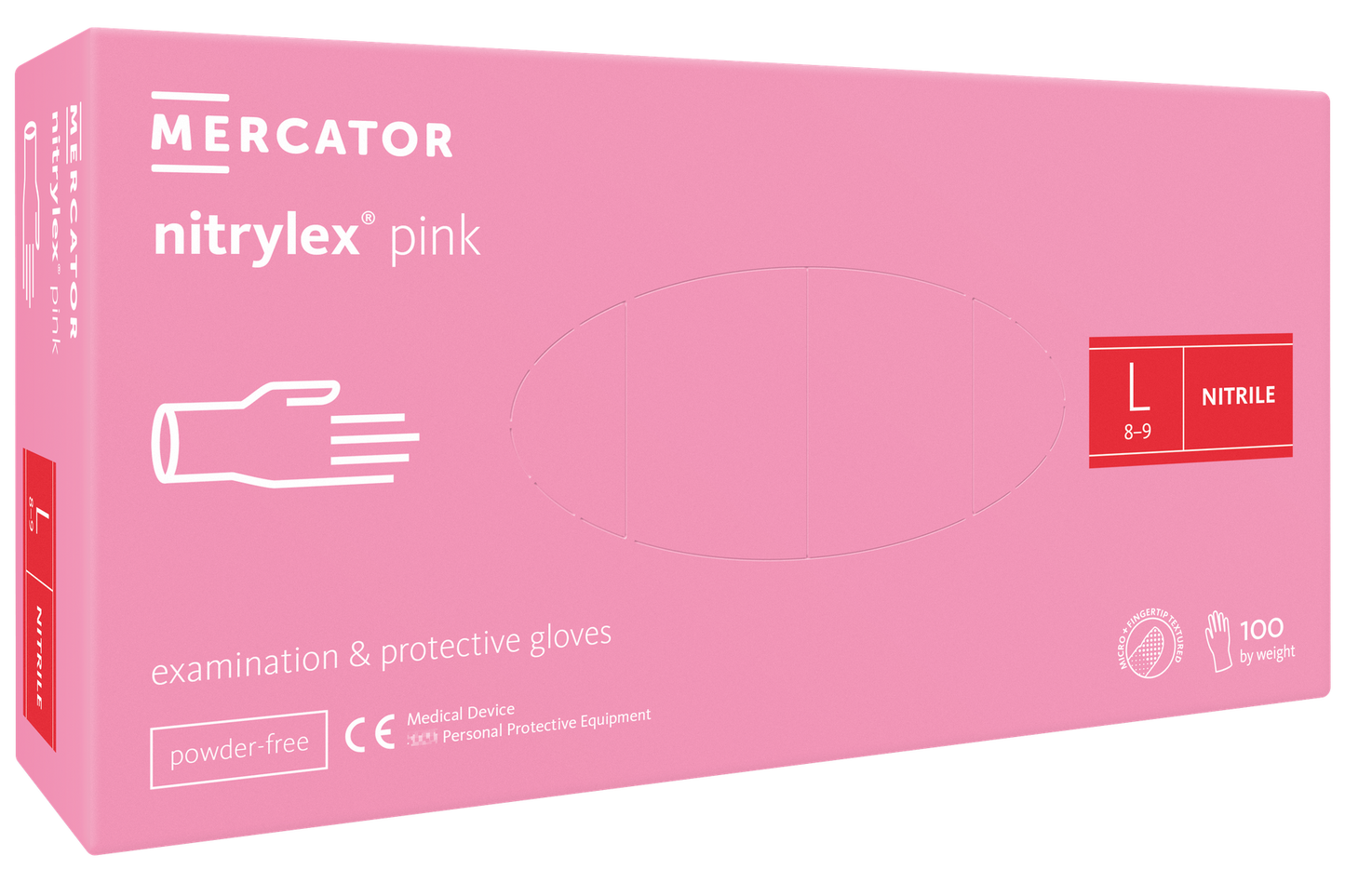 Nitrylhansker ROSA, 100, L