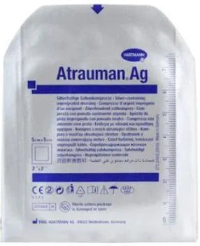 Atrauman Ag, 5 cm x 5 cm, 1 stk