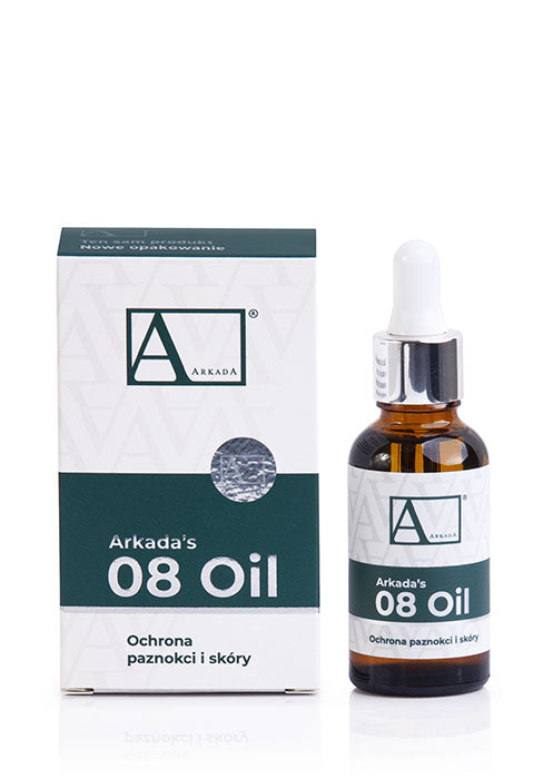 AArkada fot- og neglpleieolje 08 Oil, 30 ml
